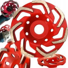 Dexxer Dijamantni segmentni disk za strojno brušenje betona 125 mm L 600