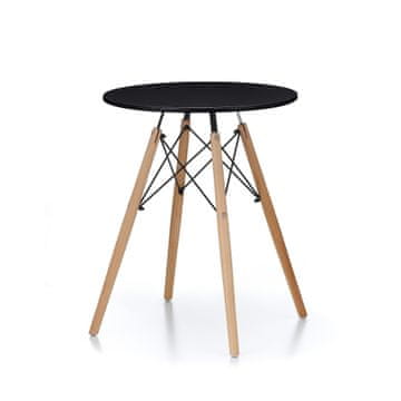 Aga Blagovaonski stol 60 cm Crni