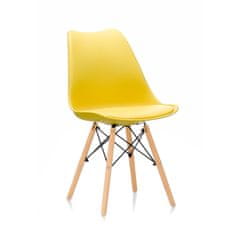 Aga 2x Stolice za blagovaonicu MR2035 Žuta