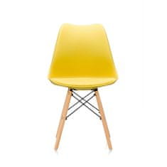 Aga 2x Stolice za blagovaonicu MR2035 Žuta