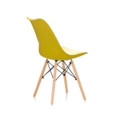 Aga 2x Stolice za blagovaonicu MR2035 Žuta