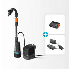 Gardena 2600 Comfort 18V P4A Set baterijska pumpa za kišnicu (14604-20)