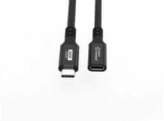 MicroConnect Premium USB-C produžni kabel 1m 20Gbps, 100W, USB 3.2 Gen 2x2