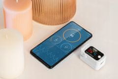 Teesa Pametni pulsni oksimetar za prst i monitor otkucaja srca LCD Bluetooth + aplikacija