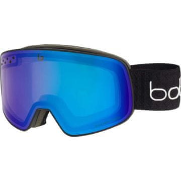 Bollé Skijaške naočale Nevada Black Cross Matte/Pahntom+ Blue Cat1-3