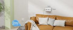 Tessan 306C stolna produžna utičnica, 6x utičnica, 2x USB-A, 1x USB-C, 2 m (TS-306-C)