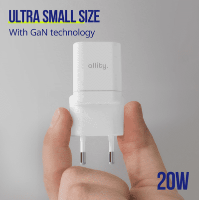 Minimalistički dizajn Allity punjača