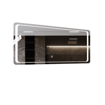 S6 Steklarstvo Šest LED ogledalo S64A, 120x60cm