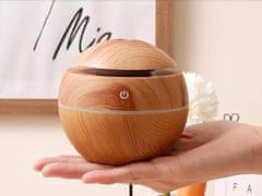 Netscroll LED ovlaživač zraka i aroma difuzor eteričnih ulja s ambijentalnim svjetlom za opuštajuću atmosferu, Diffuser.