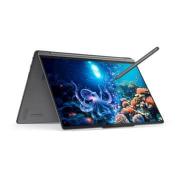 Lenovo Yoga 9 2-u-1 prijenosno računalo, Ultra 7 258V, 32 GB, SSD1 TB, 2.8K, OLED, W11H (83LC001DSC)