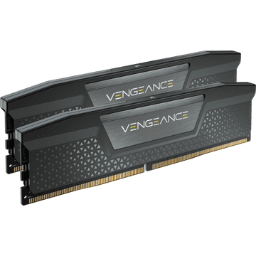 Corsair Vengeance memorija, DDR5, 32GB (2x16GB), 4800MHz, CL38, PMIC, XMP, crna (CMK32GX5M2B6000C38)