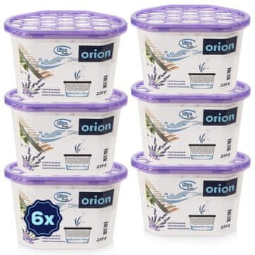 Orion Pohlirač vlage s lavandom ultra fresh 230 g 6 kom.