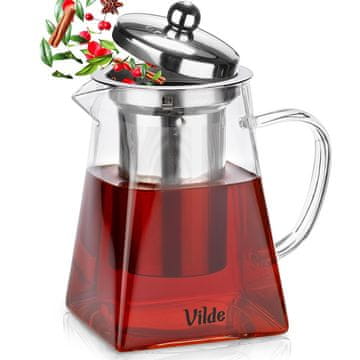 Vilde Čajnik od toplinski otpornog stakla s infuzerom 730 ml