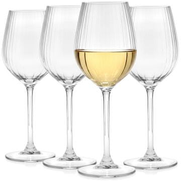 Excellent Houseware Staklene čaše za vino 380 ml 4 kom.