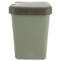 Artemis Plastična kanta za otpad za kuhinju, kupaonicu, ured, 25L, zelena