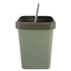 Artemis Plastična kanta za otpad za kuhinju, kupaonicu, ured, 25L, zelena