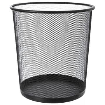Orion Kanta za uredski otpad, metalna, crna, 26x28 cm
