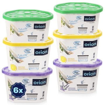 Orion Pochłaniacz wilgoci ultra fresh 180 g/230 g 6 komada