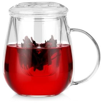 Vilde Staklena šalica s infuzerom i poklopcem 530 ml