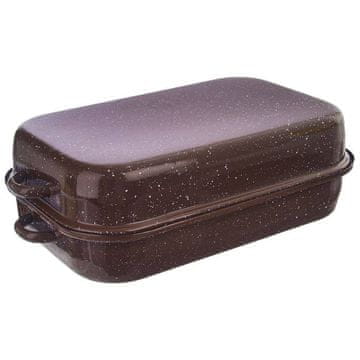 Artemis Emajlirana pekača za pečenje mesa, ribe, povrća 2x7L