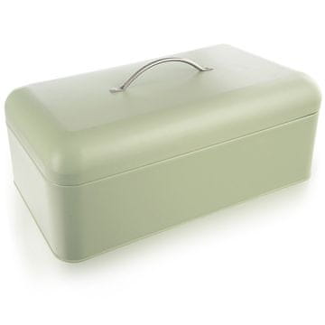 Orion ZELENKASTA metalna posuda za kruh 42,5x23x20 cm