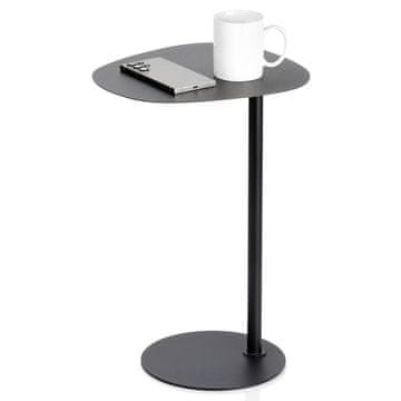 Vilde Crni metalni stolić za kavu 35x25x53 cm