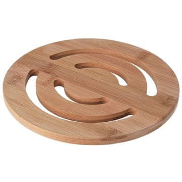 Excellent Houseware Stalak za posude od bambusa 20 cm