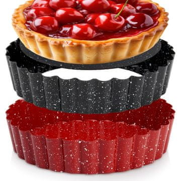 La Cucina Granitna posuda za tart s odvojivim dnom 12 cm 2 kom.