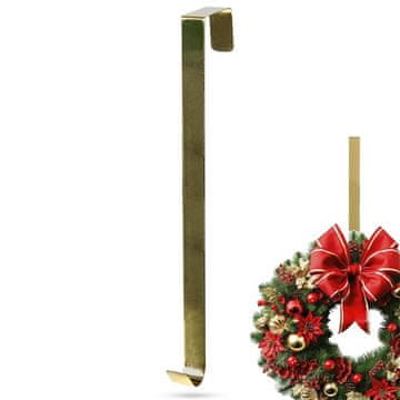 Vilde Zlatna metalna vješalica za vijenac 30 cm