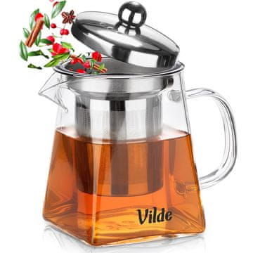 Vilde Čajnik od toplinski otpornog stakla s infuzerom 330 ml