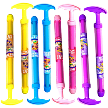 Nikcorp Vodeni pištolji na pumpu štrcaljka, 41 cm, set 8 komada, višebojni, dječja igračka za bazen, plažu i vrt, izdržljiva plastika