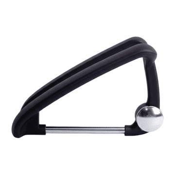 Nikcorp Nasloni za ruke za uredsku stolicu, zamjenski, crni, set 2 komada, 32 x 34 cm, za gaming stolice, razmak montažnih rupa 4,5 cm