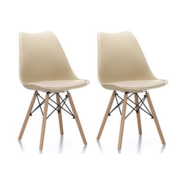 Aga 2x Blagovaonska stolica MR2035 Bež