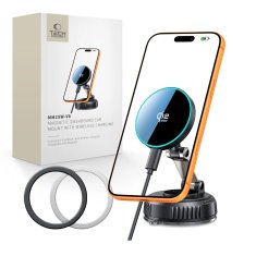 Tech-protect V8 Dashboard MagSafe držač mobitela za auto 25W, crno