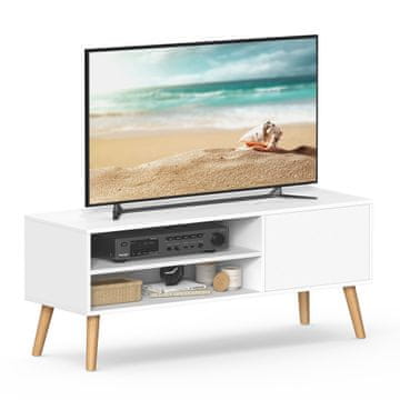 Songmics TV ormarić 120x40x49 cm bijela