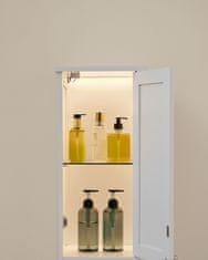 Songmics Kupaonska ormarić 30x30x170 cm Bijela