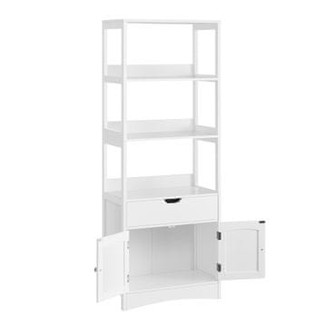 Songmics Kupaonski ormarić 60x325x154 cm bijeli