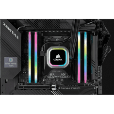 Corsair Vengeance RGB PRO SL memorija, DDR4, 16GB (2x8GB), 3200MHz, CL16, XMP 2.0 (AMD/Intel), UDIMM, crna (CMH16GX4M2E3200C16)