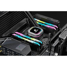 Corsair Vengeance RGB PRO SL memorija, DDR4, 16GB (2x8GB), 3200MHz, CL16, XMP 2.0 (AMD/Intel), UDIMM, crna (CMH16GX4M2E3200C16)
