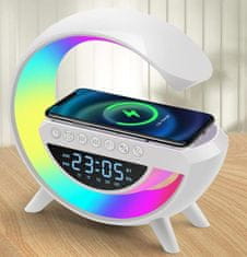 Hitelektro 3u1 LED RGB Bluetooth zvučnik budilica i punjač