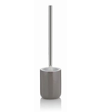Kela Četka za WC KL-20507 toilet brush ISABELLA ceramic gray-brown