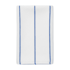 Nikcorp Krpe od mikrovlakana za čišćenje 40x60 cm, set 6 komada, visokoupojne i mekane, za kuhinju, staklo i automobil, bijelo-plave