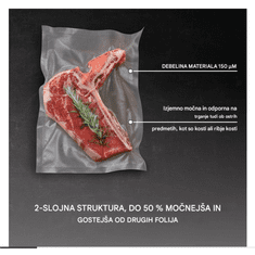 CASO 8-zvjezdaste vakuumske vrećice 16x23 cm, 50 kom