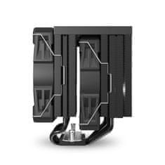 Sharkoon A60 Black Air hladnjak za CPU, 2x120 mm, PWM, 260 W, crni (A60 Black Air Cooler)