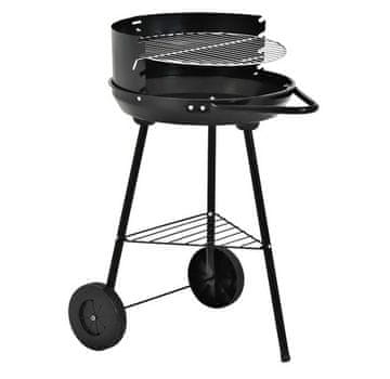 ProGarden Vrtni roštilj na drveni ugljen KO-C83000560 smalt 43 x 70 cm