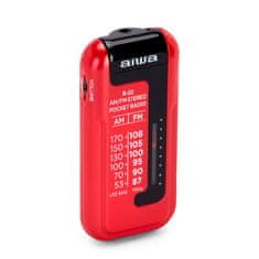 AIWA R-22RD prijenosni AM/FM radio sa slušalicama