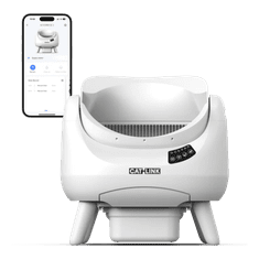 CATLINK Open X pametno mačje stranišče, belo (CATLINK-C08-W)