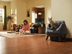 CATLINK Open X pametna kutija za pijesak za mačke, siva (CATLINK-C08-G)