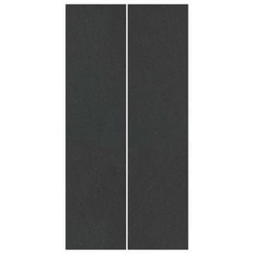 Vidaxl Podni sheet za bazen Crna 500 x 250 x 0,1 cm Neslojno platno