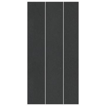Vidaxl Podni sheet za bazen Crna 750 x 372 x 0,1 cm Neslojno platno